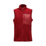 FLEECE VEST Man Sundried Tomato  FLEECE VEST Man Sundried Tomato