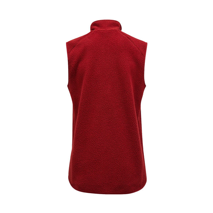 FLEECE VEST Man Sundried Tomato