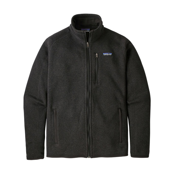 FLEEECE FULL ZIP JACKET Man Black