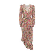 FLORAL PUFFED DRESS Woman Garden Milk FLORAL PUFFED DRESS Woman Garden Milk