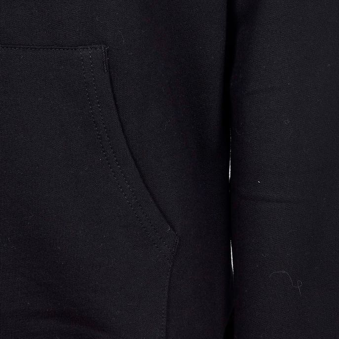 FLOW HOODIE WITH POSTERIOR GRAPHIC PRINT Man Black White Purple Pink