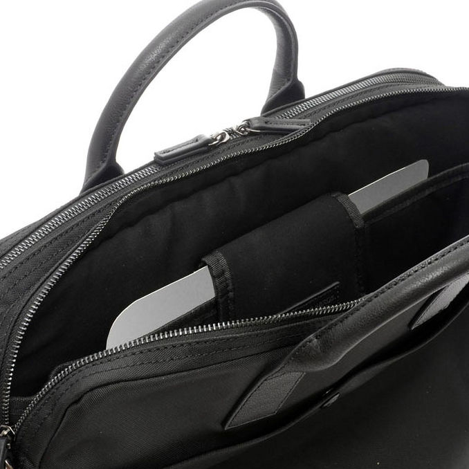 FOLDER 2 ZIP STEEL RIVET Unisex Black