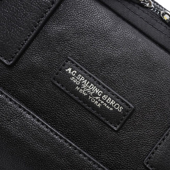 FOLDER 2 ZIP STEEL RIVET Unisex Black