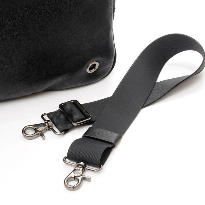 FOLDER 2 ZIP STEEL RIVET Unisex Black