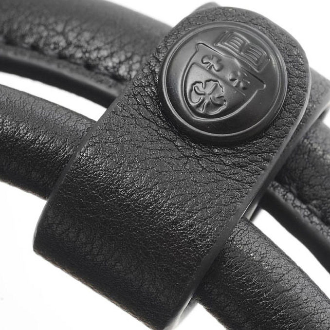 FOLDER 2 ZIP STEEL RIVET Unisex Black