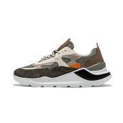 FUGA HORSY SNEAKER WITH LEATHER INSERTS Man Light Gray FUGA HORSY SNEAKER WITH LEATHER INSERTS Man Light Gray