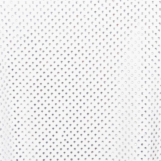 FULL STRASS TANK TOP Woman White Crystal