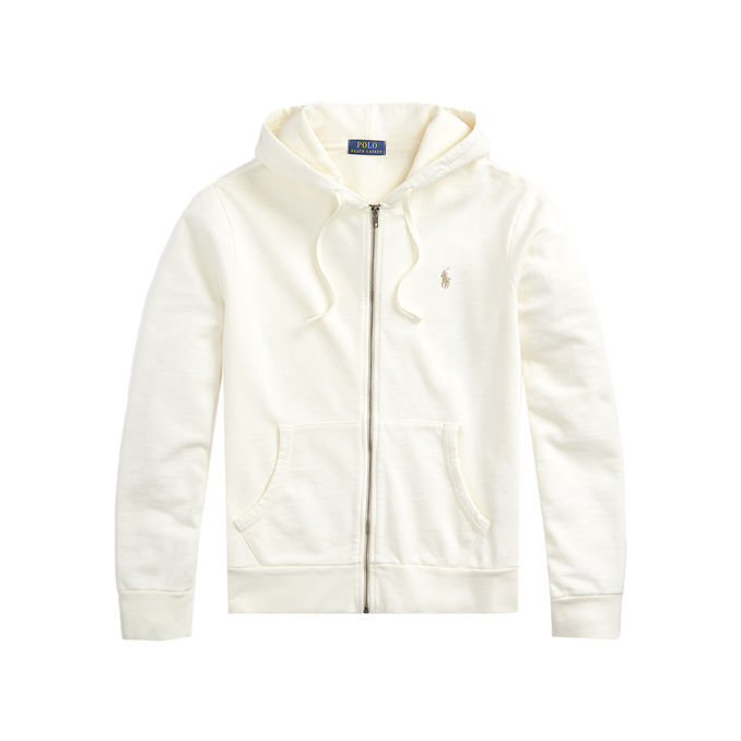 FULL ZIP HOODIE Man Club House Cream