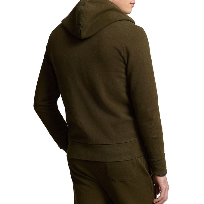 FULL ZIP HOODIE Man Dark Loden