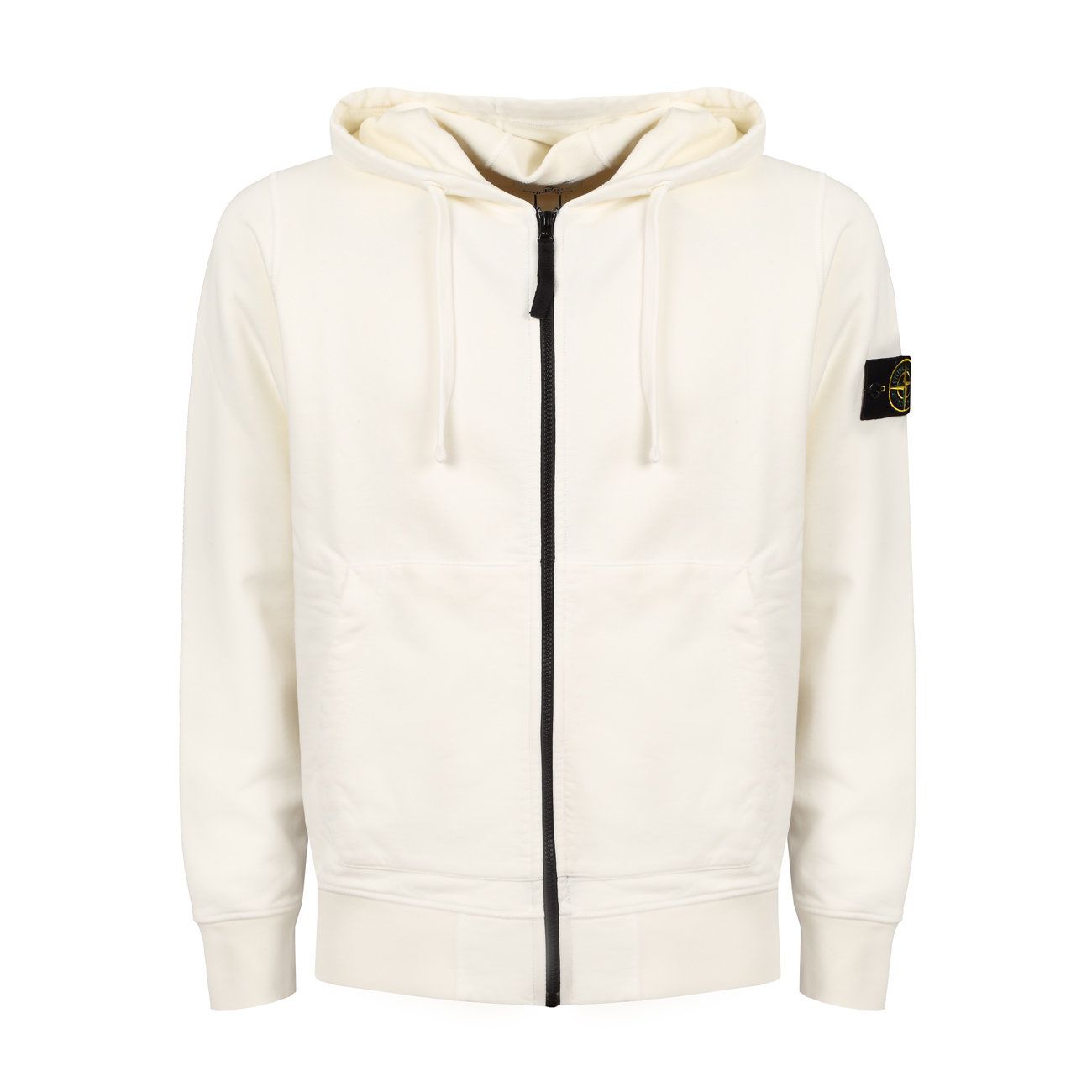 stone island ivory hoodie