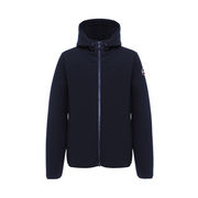 FULL ZIP HOODIES SWATSHIRT SCUBA EFFECT Man Navy FULL ZIP HOODIES SWATSHIRT SCUBA EFFECT Man Navy