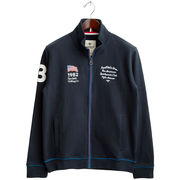 FULL ZIP SWEATSHIRT WITH AMERICAN DETAILS FULL ZIP SWEATSHIRT WITH AMERICAN DETAILS