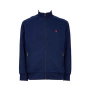 FULL ZIP SWEATSHIRT WITH LOGO Man Navy FULL ZIP SWEATSHIRT WITH LOGO Man Navy