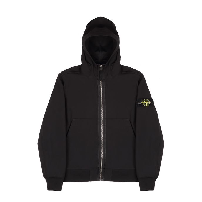 FULLZIP BOMBER IN NYLON Kids Black