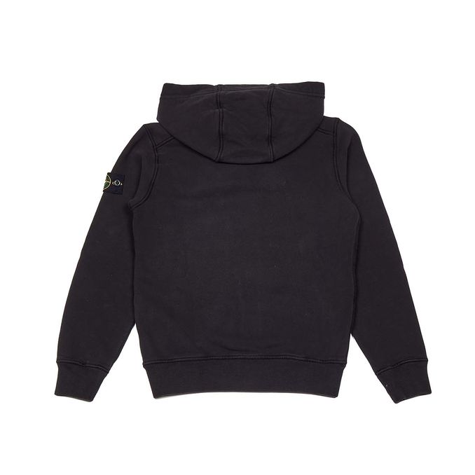 FULLZIP COTTON HOODIE Kids Black