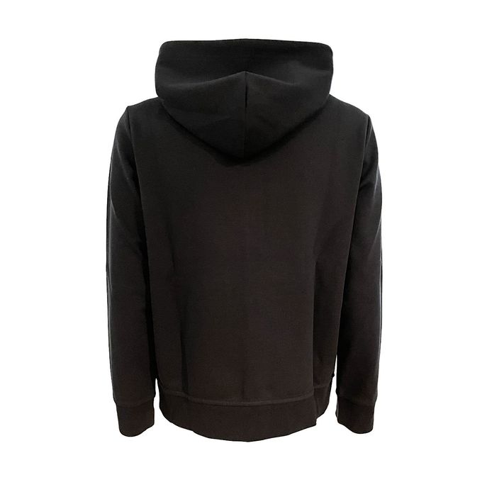 FULLZIP HOODIE IN TECHNICAL FABRIC Man Black