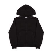 STONE ISLAND FULLZIP HOODIE WITH LOGO PATCH ON THE ARM Kid