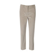 FUNGO CROP COTTON VELVET TROUSERS Woman Cacha FUNGO CROP COTTON VELVET TROUSERS Woman Cacha