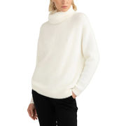FUR-EFFECT TURTLENECK SWEATER FUR-EFFECT TURTLENECK SWEATER