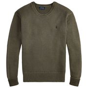 GARMENT-DYED COTTON SWEATER GARMENT-DYED COTTON SWEATER