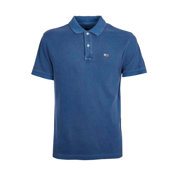 polo shirt with flag logo