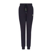 GAUZE COTTON JOGGER AND BICOLOR LOGO Woman Blueberry Jelly GAUZE COTTON JOGGER AND BICOLOR LOGO Woman Blueberry Jelly