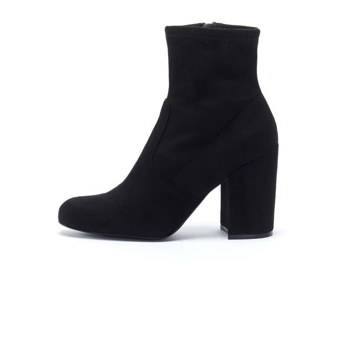 STEVE MADDEN GAZE MICROSUEDE BOOT Woman Black | Mascheroni Moda