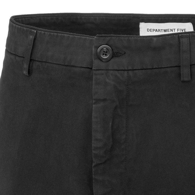 GEORGE CHINOS TROUSERS Man Black