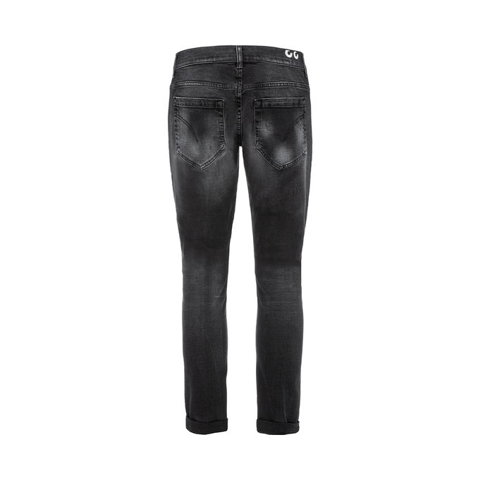 GEORGE JEANS WITH RIPS Man Black