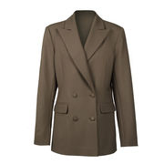 GIACCA DOPPIOPETTO SLIM LUNGA Donna Fango GIACCA DOPPIOPETTO SLIM LUNGA Donna Fango