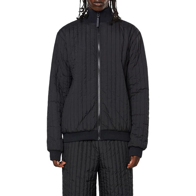 GIACCA TRAPUNTATA LINER HIGH NECK Unisex Nero