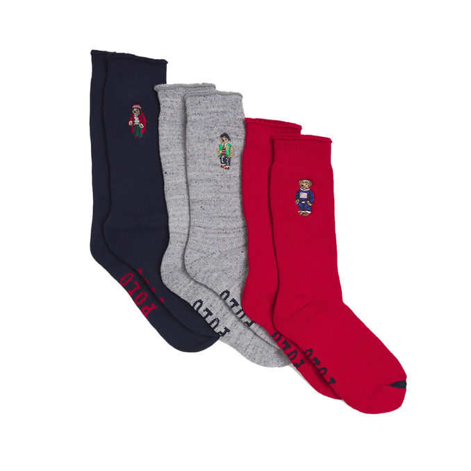 GIFT BOX 3PACK LONG SOCKS Unisex Assorted