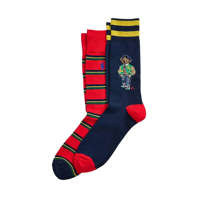 GIFT BOX BIPACK LONG SOCKS Unisex Navy