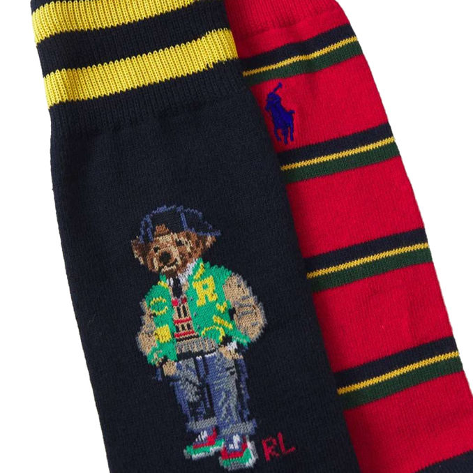 GIFT BOX BIPACK LONG SOCKS Unisex Navy