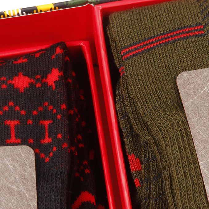 GIFT BOX BIPACK TARTAN Man Blue Rabarbaro