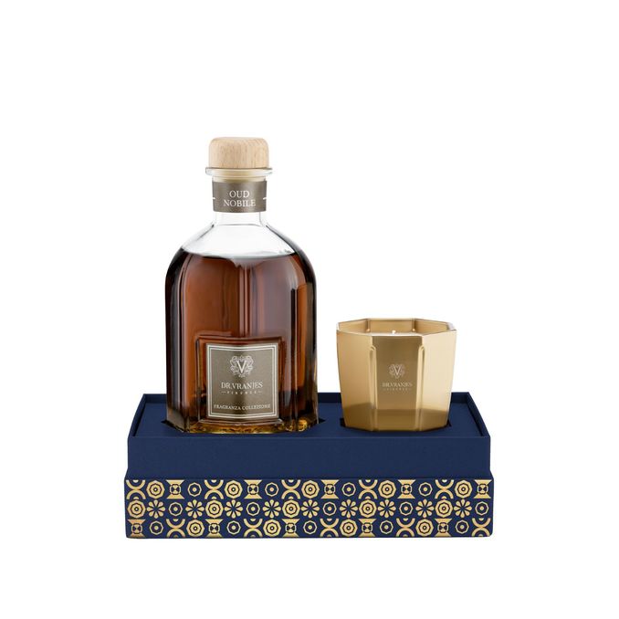 GIFT BOX DIFFUSER OUD NOBILE 250 ml WITH CANDLE 