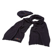 GIFT BOX KIT HAT AND SCARP Unisex Blue Graphite GIFT BOX KIT HAT AND SCARP Unisex Blue Graphite