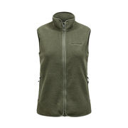 GILET IN PILE Woman Pine Needle GILET IN PILE Woman Pine Needle