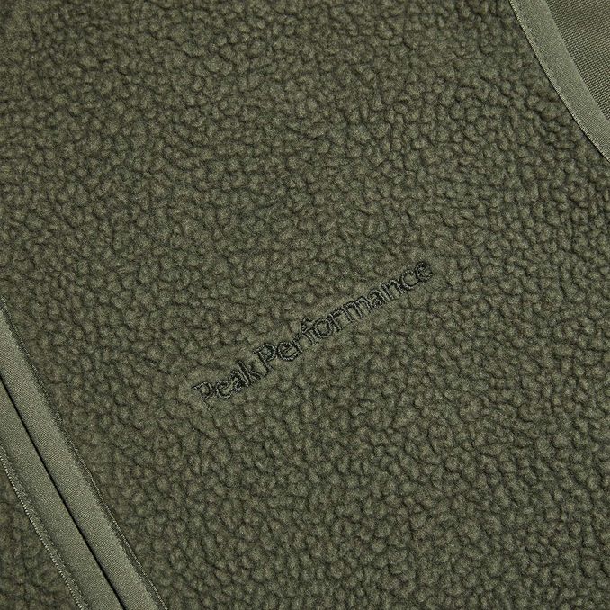 GILET IN PILE Woman Pine Needle