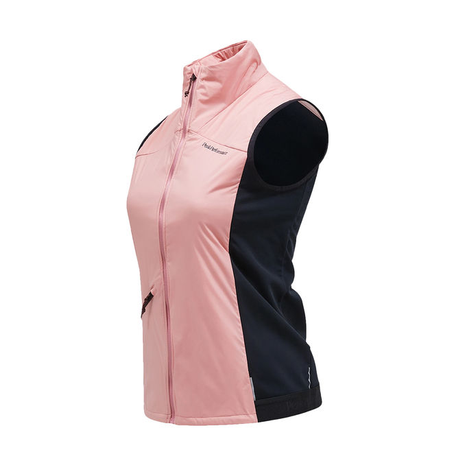 GILET INSULAED WIND Woman Warm Blush Black 