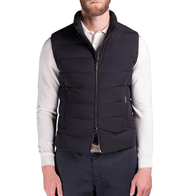 GILET OLIVER-KN Man Dark Blue