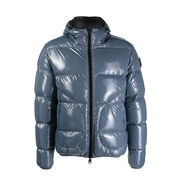 HERNO GIUBBOTTO BOMBER GLOSS Uomo Azzurro