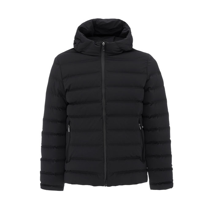 GLASGOW HOODED JACKET Man Black