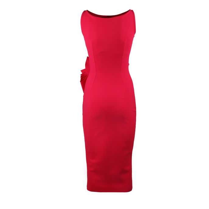 CHIARA BONI GLENALY DRESS Woman Fuchsia | Mascheroni Store