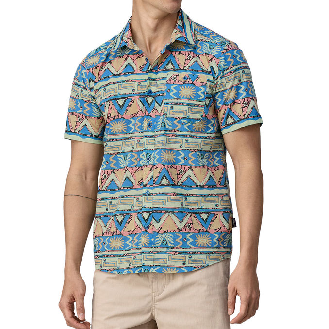 GO TO SHIRT WITH MICROFANTASY Man Multicolor