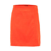 GONNA DRAPPO VELLUTO LISCIO STRETCH Donna Arancio GONNA DRAPPO VELLUTO LISCIO STRETCH Donna Arancio