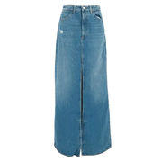GONNA JEANS LARA Woman Denim Medium GONNA JEANS LARA Woman Denim Medium