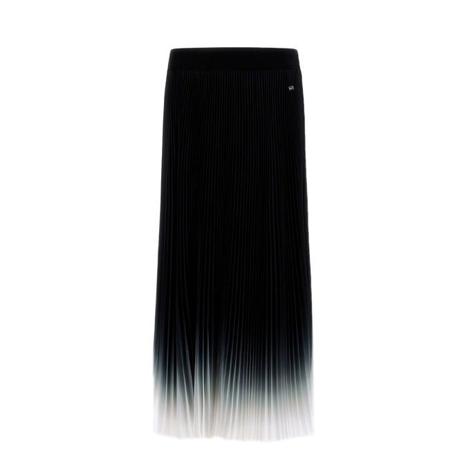 GONNA PLISSET DEGRADE' Woman Black White