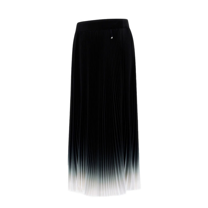 GONNA PLISSET DEGRADE' Woman Black White