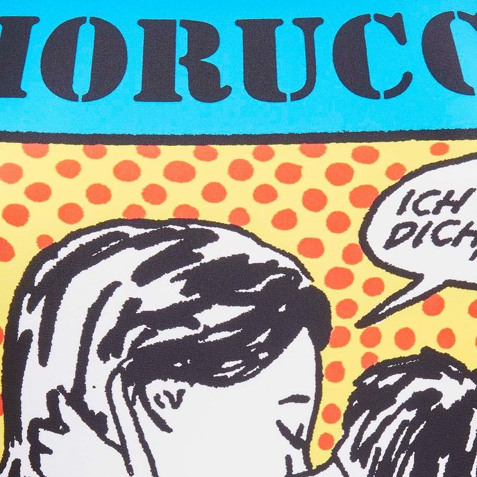 GRAPHIC BODY SWIM Woman White multicolor